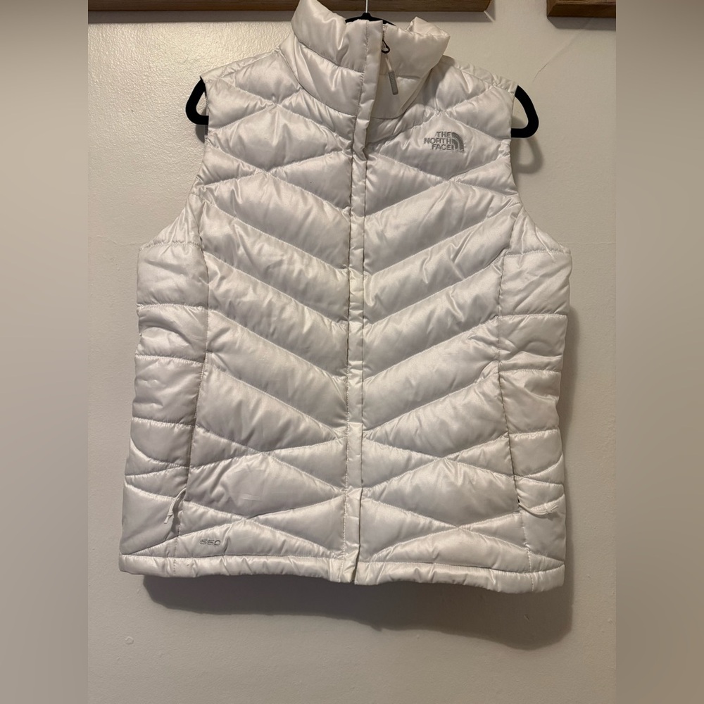 North Face White Vest